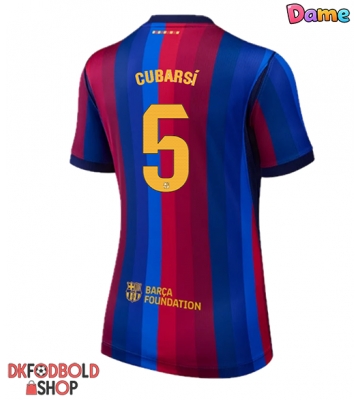 Barcelona Pau Cubarsi #5 Hjemmebanetrøje Dame 2026-27 Kort ærmer Barcelona Pau Cubarsi #5 Hjemmebanetrøje Dame 2026-27 Kort ærmer